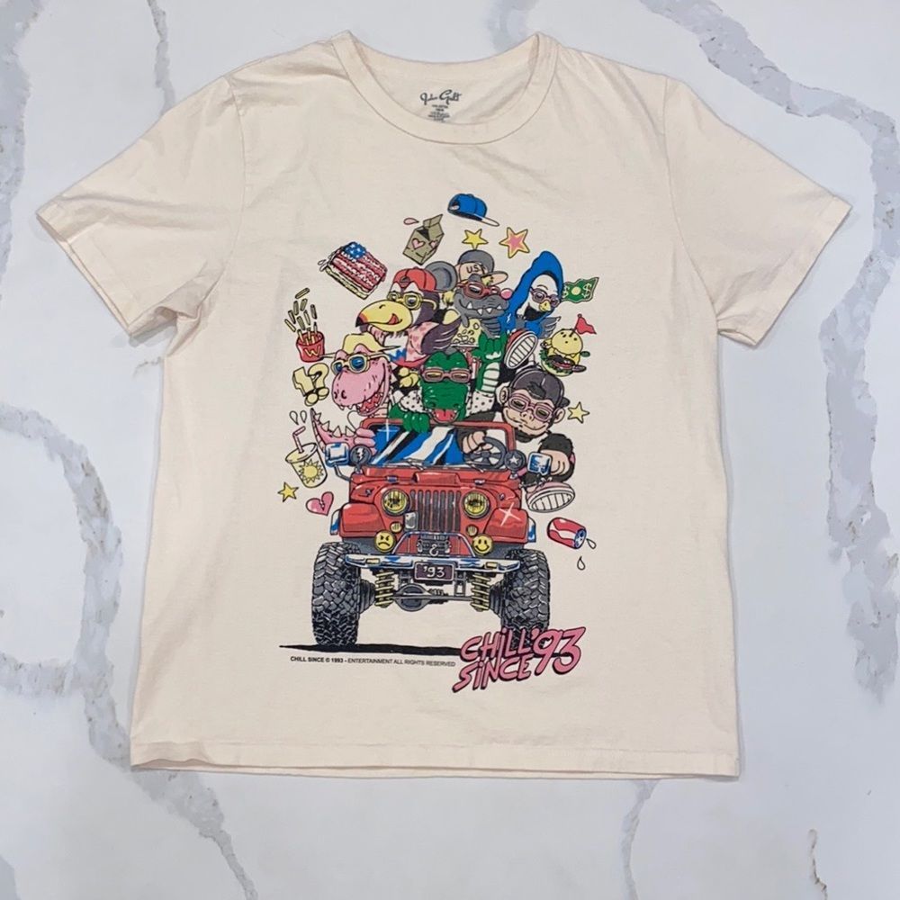 John Galt Brandy Melville Chill Since 1993 T-Shirt One Size